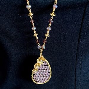 Lonna & Lilly 34" Beaded Charm Necklace